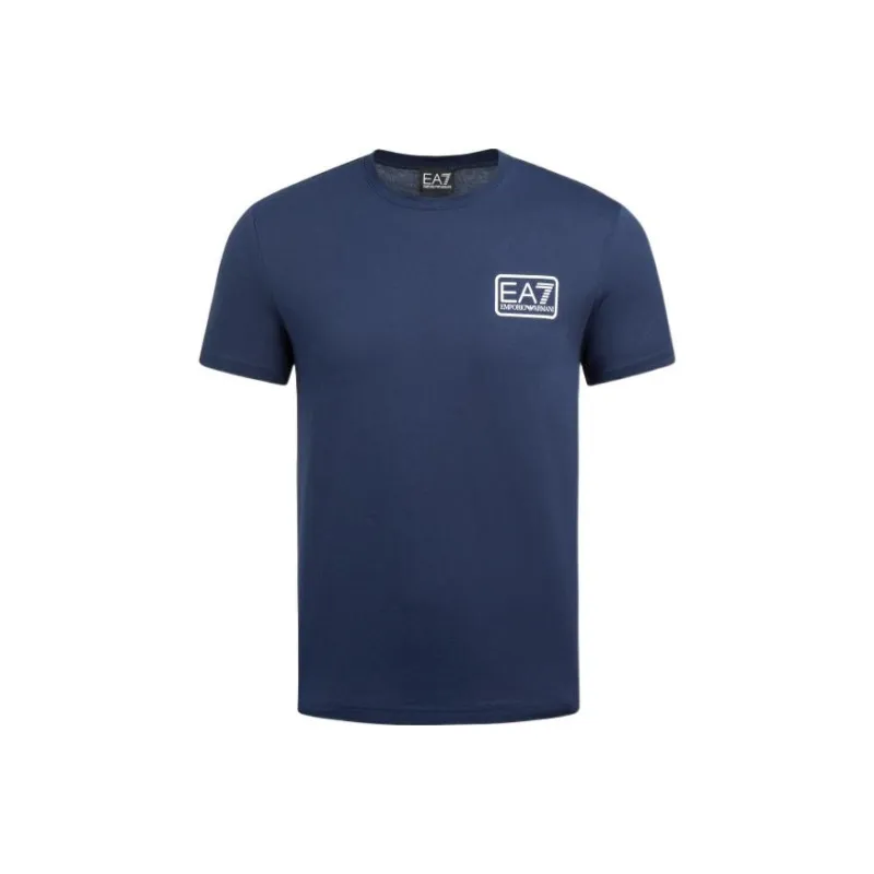 EMPORIO ARMANI T Shirts Men Navy Blue-0