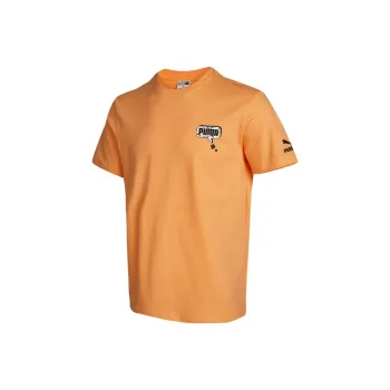PUMA T Shirts Men Orange
