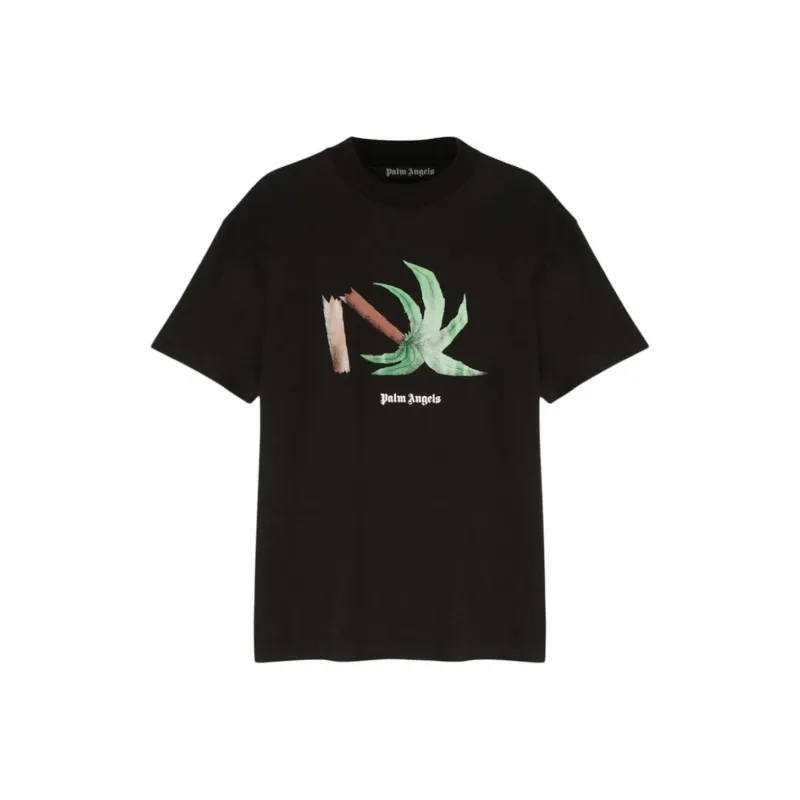 PALM ANGELS Broken Palm T Shirt-0