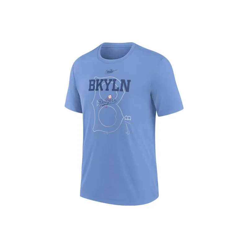 Nike Rewind Retro MLB Brooklyn Dodgers Men's T Shirt-0