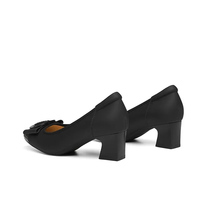 RED DRAGONFLY Chunky Heel High Heels 5.5CM Women's-2