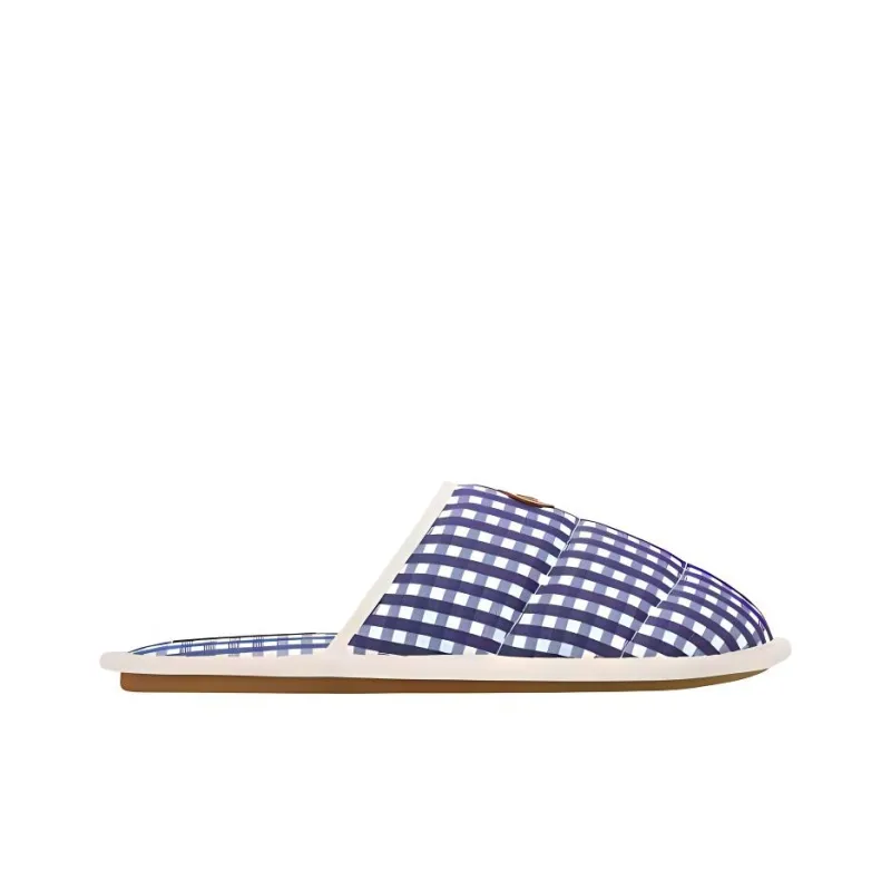 Valentino Rubber Sole Slip Resistant Wrap toe Slippers Men's Blue-1