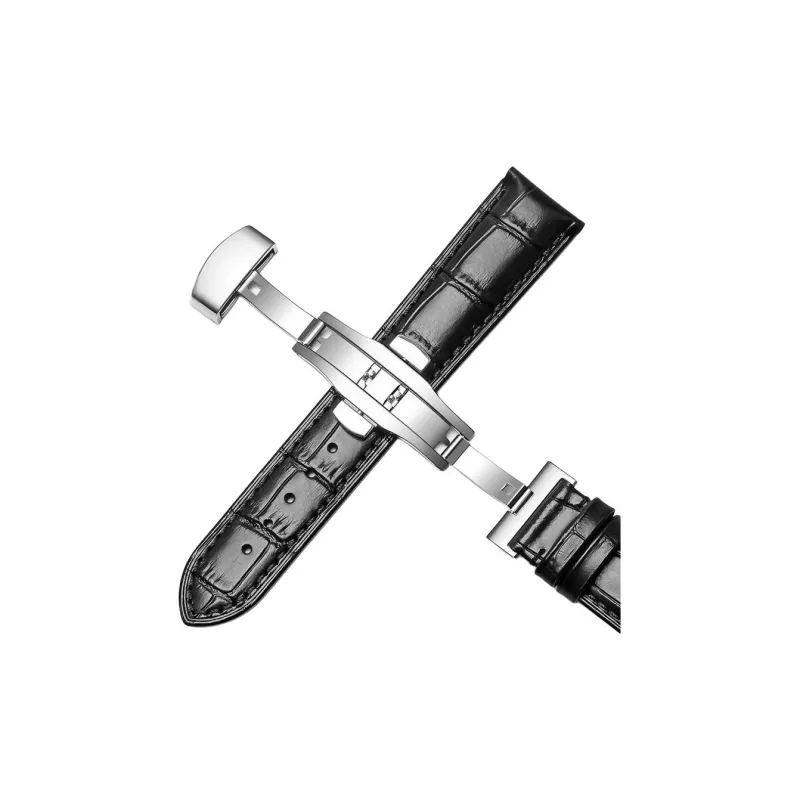 FUDIEN Tissot, Longines, Casio, MIDO, King DW Compatibility Watch Band 185mm Cowhide Leather Material-17