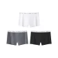 M1746-C Set-Sports Boxer-White+Dark Gray+Black (3 Pack)