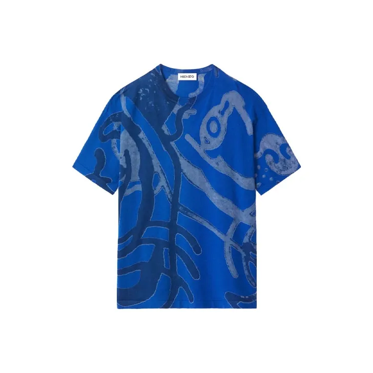 KENZO T Shirts Men Blue-0