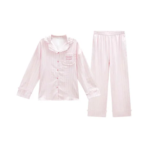 GUKOO Pajama Set Women's Crystal Pink