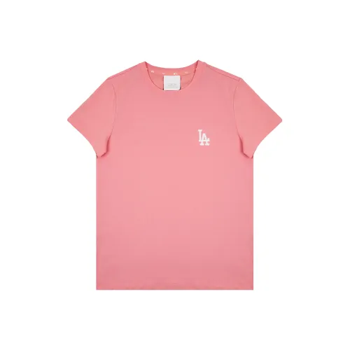 MLB Los Angeles Dodgers T Shirts Unisex Pink
