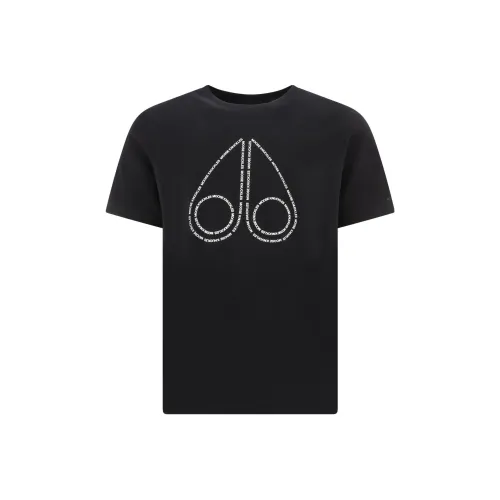 Moose Knuckles T Shirts Men Black