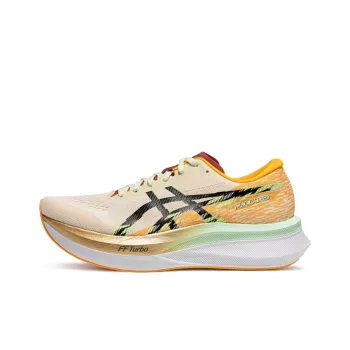 Asics MAGIC SPEED 4 Low Top Running Shoes Women's Ecru