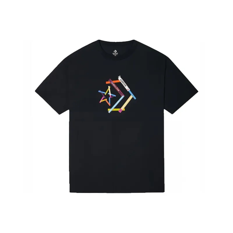 Converse T Shirts Unisex Black-0