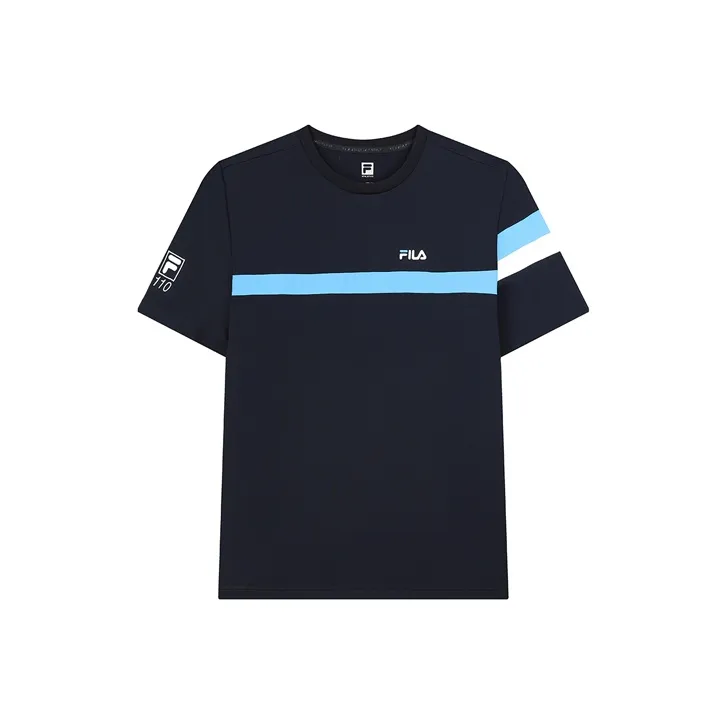 FILA Athletics T-Shirts Men Royal Blue-0