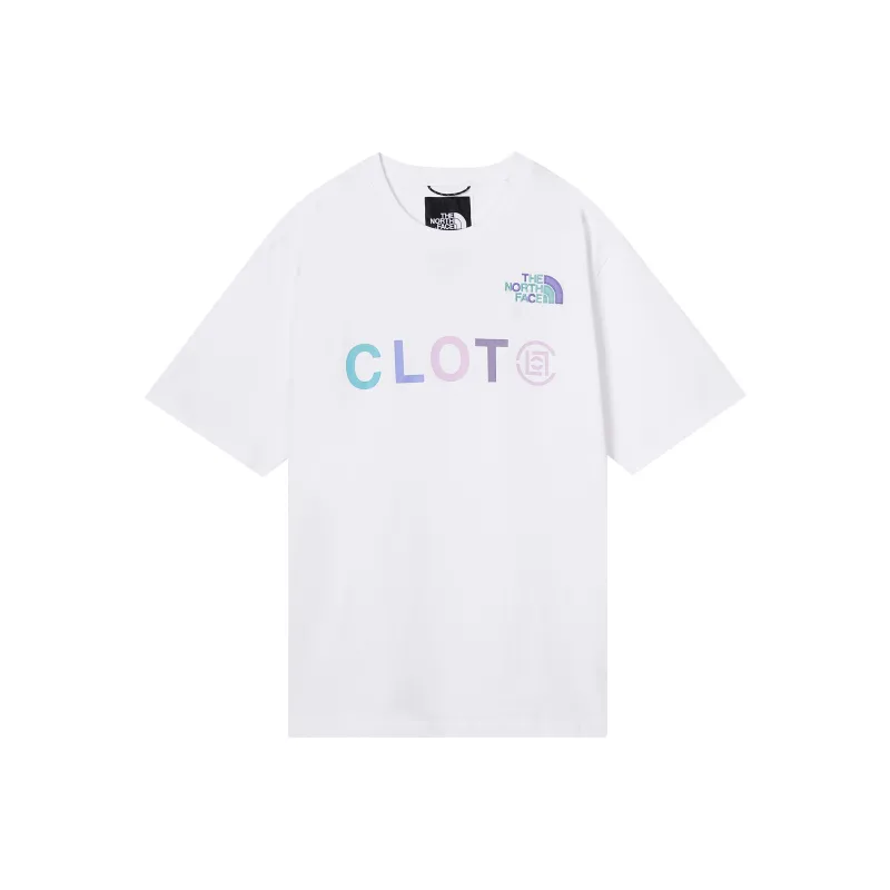 THE NORTH FACE X Clot Logo S/S T-Shirt White-0