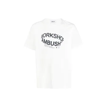AMBUSH Logo Printed Crewneck T Shirt