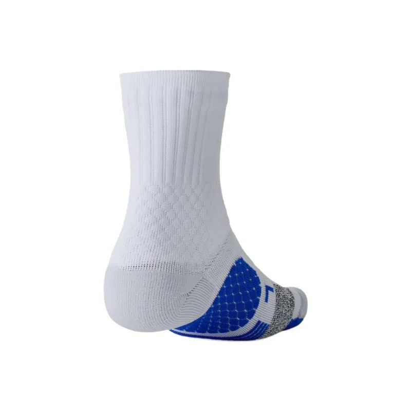 Under Armour SS25 Mid Calf Socks Unisex White Gray-1