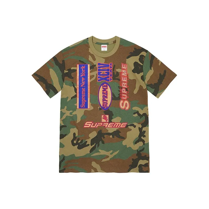 Supreme Multi Logos Tee-5