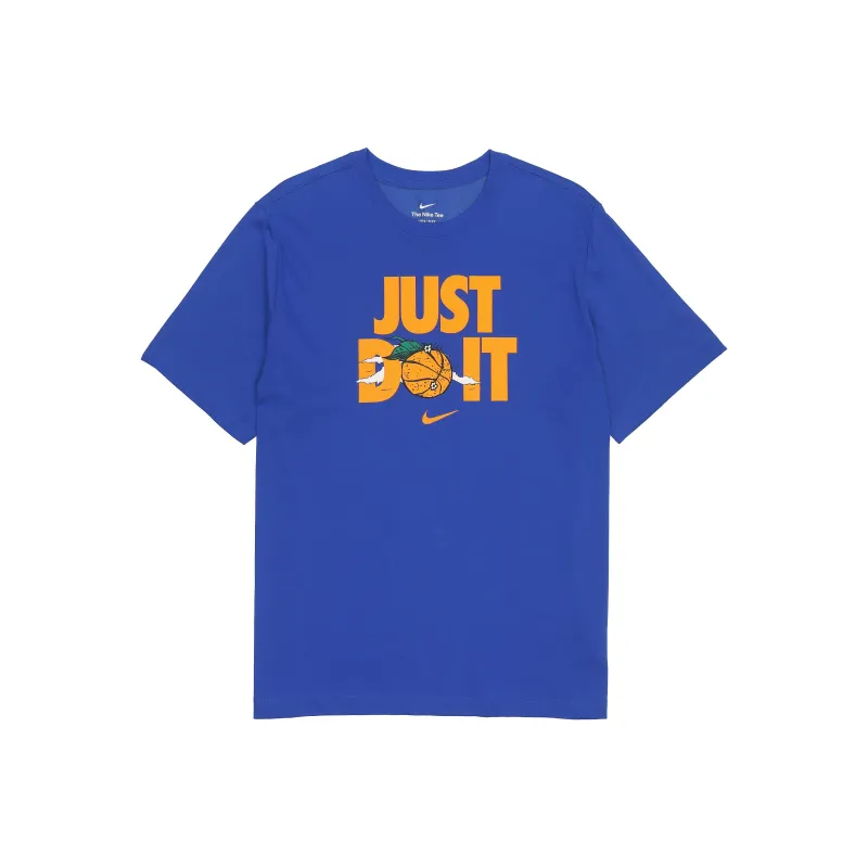 Nike T Shirts Men Blue-0