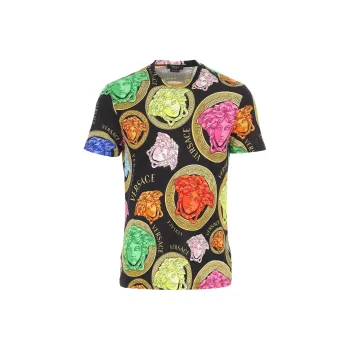 VERSACE T Shirts Men Black