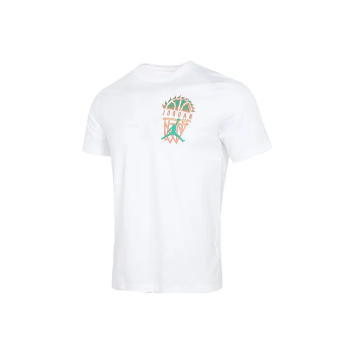 Jordan Set-in Sleeve T-Shirt Men's White-0