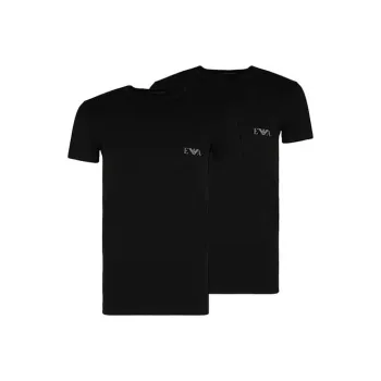 EMPORIO ARMANI T Shirt Men's 2 Pack Black