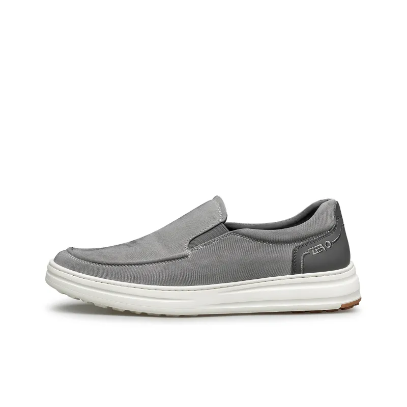 ZRO Breathable Cushioning Height Increase Low Top Casual Shoes Men's Gray-0