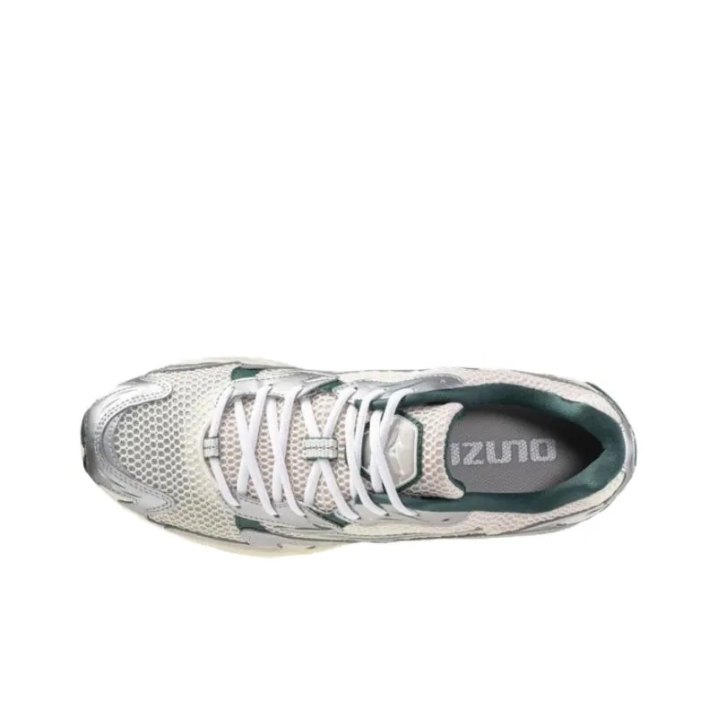 Mizuno Wave Rider 10 White Slate Bistro Green-2