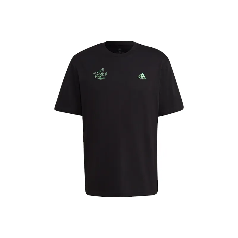 Adidas T Shirts Men Black-0