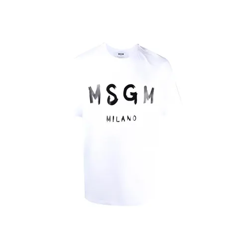 MSGM Haunted Print T Shirt