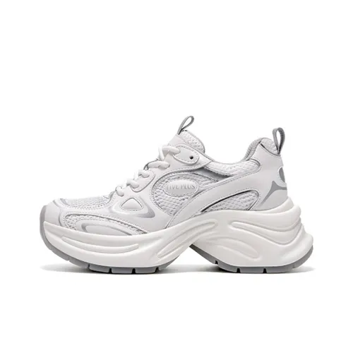 FIVE PLUS Anti Slip Wear Resistant Low Top Chunky Sneakers Women's