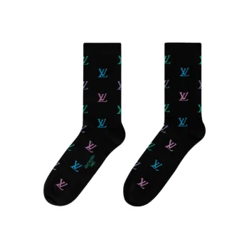 LOUIS VUITTON Lv Blason Shading Socks