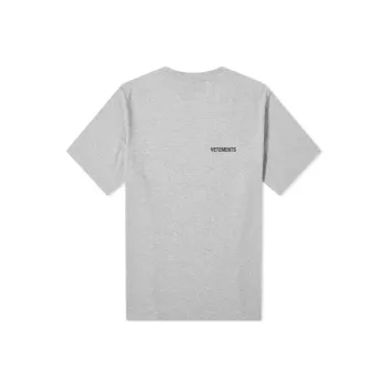 Vetements Logo Front Back T Shirt