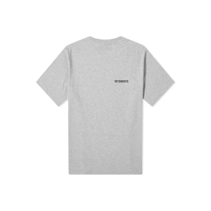 Vetements Logo Front Back T Shirt-0