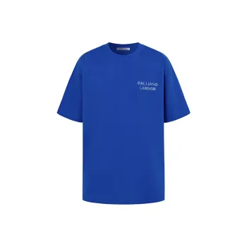 GALLIANO LANDOR T Shirt Unisex Klein Blue