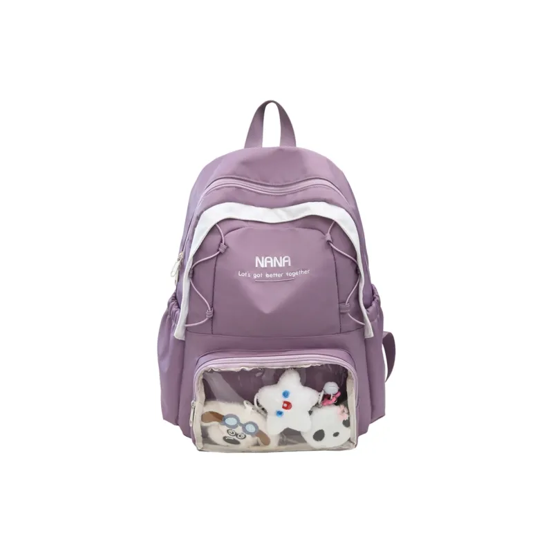 BSELEON Nylon Backpack Regular Unisex Multicolor-6