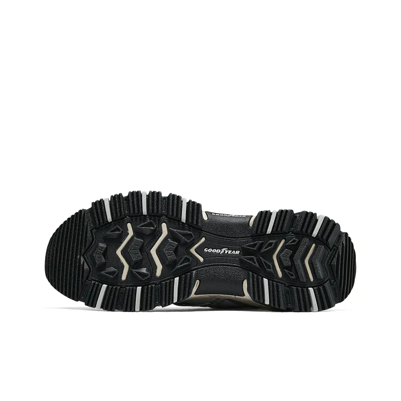 Skechers OUTDOOR Cushioning Anti Slip And Wear Resistant Low Top Trekking Shoes Women's Black Gray Color-4