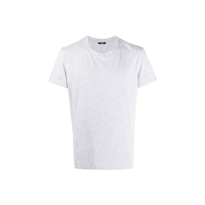 BALMAIN T-Shirts Men Gray-0