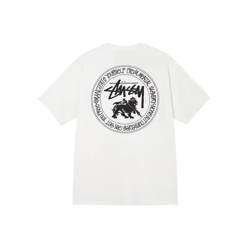 Stussy Rasta Dot Pigment Dyed Tee-4