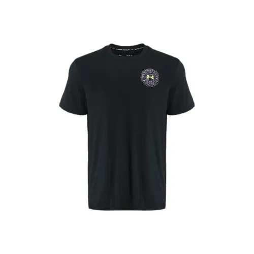 Under Armour Crest T Shirt Men's Black