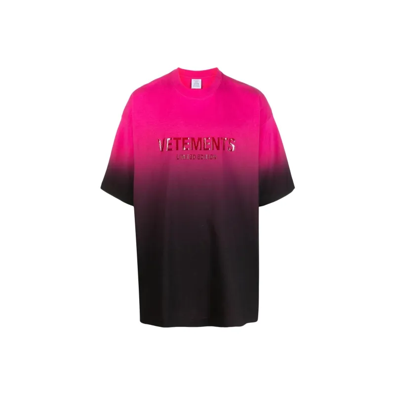 Vetements Gradient Logo Limited Edition T Shirt-0