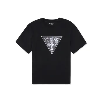 GUESS T Shirts Unisex Black