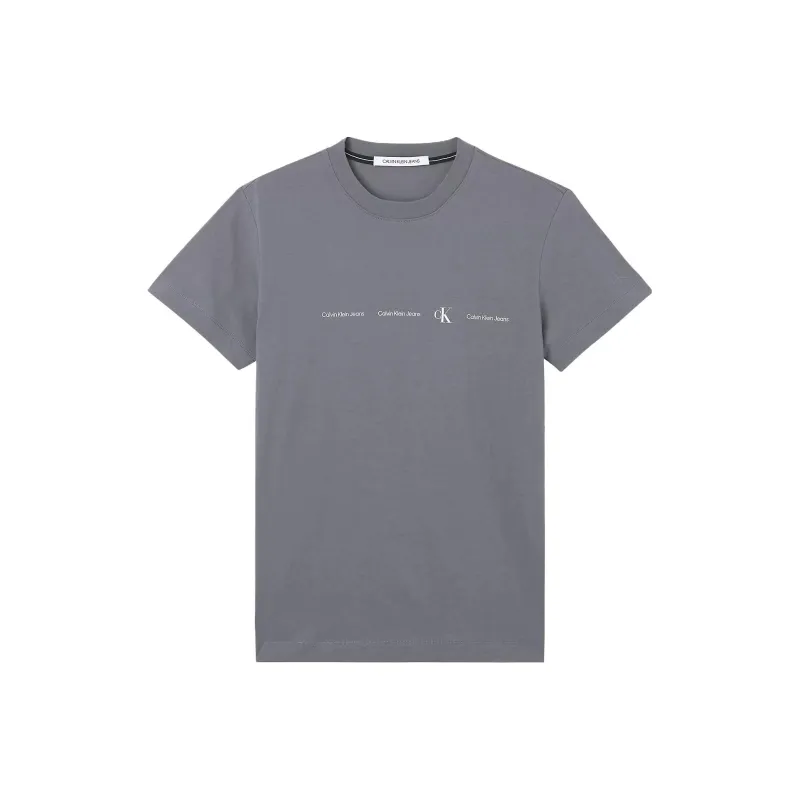 Calvin Klein T Shirts Men Gray-0