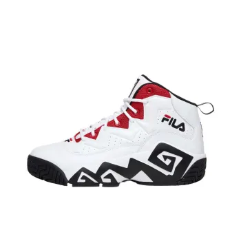 FILA MB High Top Basketball Shoes Men's White