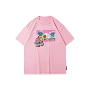 LiNing Sports Fashion Collection T Shirt Unisex Phoenix Blossom Pink