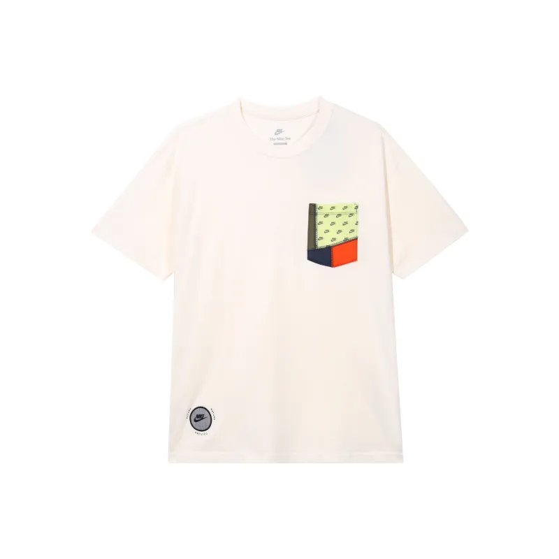 Nike T Shirts Men White-0