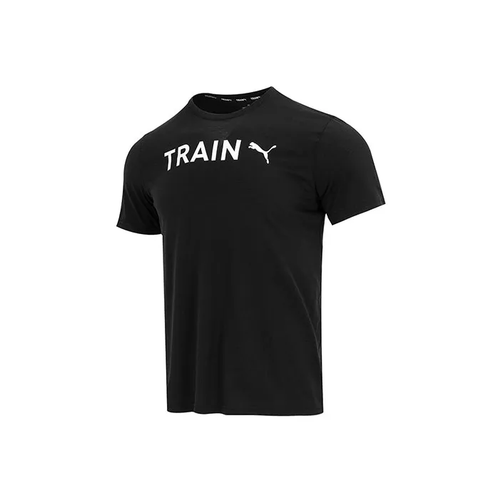 PUMA T Shirts Men Black-0