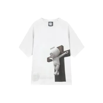 NORVINCY x Screw Comfortable And Breathable Sweat-Wicking 100% Cotton T-Shirt Unisex