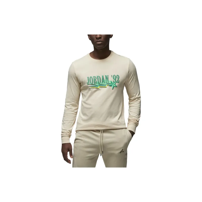 Nike T-Shirts Men Pearl White-0
