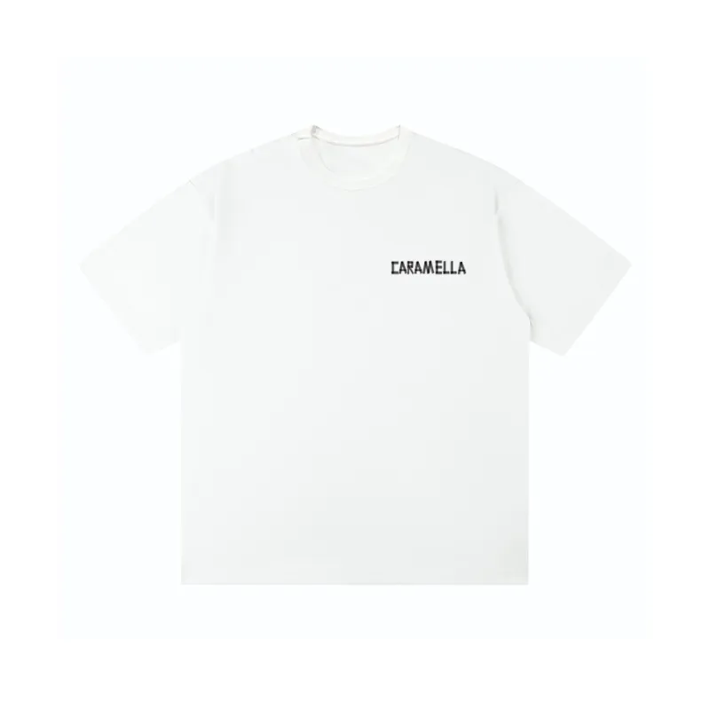 Caramella Drop Shoulder Sleeve T Shirt Unisex-1
