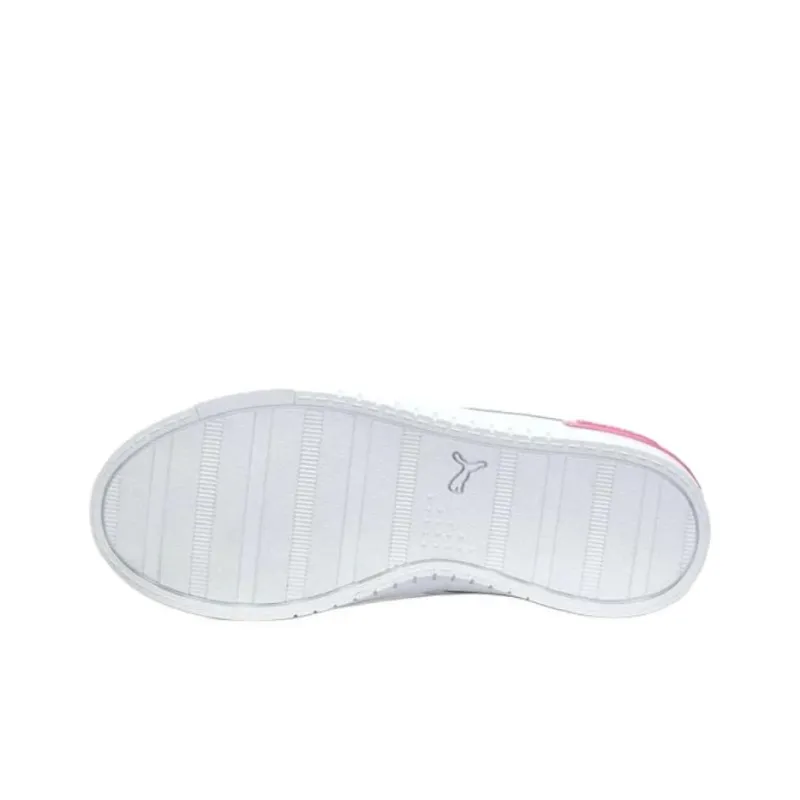 PUMA Jada Cushioning And Breathable Low Top Skateboard Shoes Women's White-3