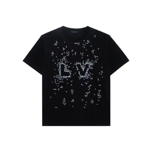LOUIS VUITTON LV Spread Embroidery T Shirt Black