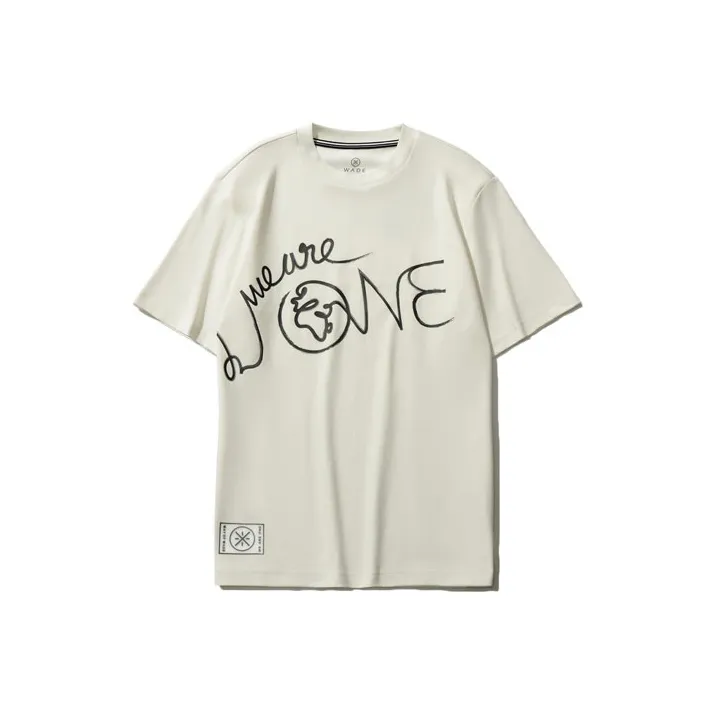 LiNing x Dft T Shirt Men's Ecru-0